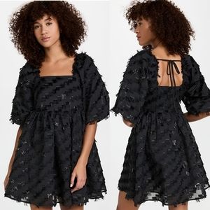 Munthe Niche Fringed Baby Doll Dress
